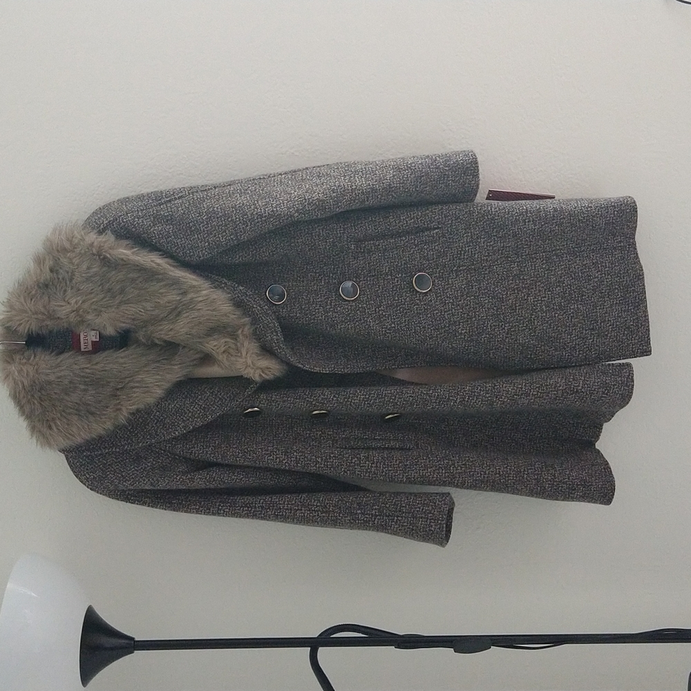 Merona Tweed Style Coat NWOT